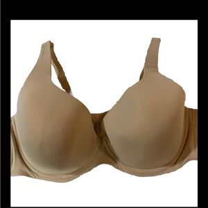 Cathrine’s Bra Underwire Lined Cream Comfort Straps Size 52C